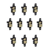 Kit 10 Interruptores Paralelos 2 Teclas 10A 250Vca Com Tomada 2P + T 10A 6H Weg