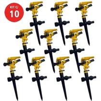 Kit 10 Irrigador Setorial C/ Engate 1/2 Beltools