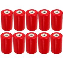 Kit 10 isolador epoxi mns 16x20 1 m6 bujao sibratec