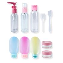 Kit 10 Itens Frasco Higiene Spray Pump Bisnaga Pote Viagem Kit 10 Itens Frasco Higiene Spray Pump Bisnaga Pote Viagem