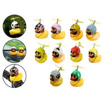 Kit 10 Jack da Zueira Patinho De Borracha Enfeite Com Led Decora Bike Moto