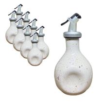 Kit 10 Jarra Porta Shoyu Amassada Sushi Creme Bico Dosador