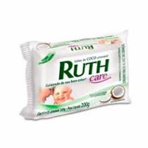 Kit 10 kg Sabão de Coco Ruth 90x10 Barra de 90g