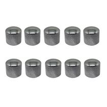 Kit 10 Knob Baixo Metal Sem Parafuso Kb-01 Cromado