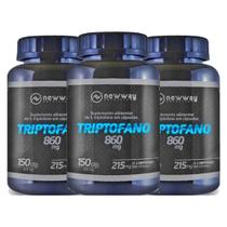 Kit 10 L-Triptofano 500mg 150 Capsulas