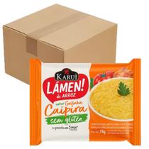 Kit 10 Lámen De Arroz Sem Glúten Karui Galinha Caipira 78g Kit 10 Lámen De Arroz Sem Glúten Karui Galinha Caipira 78g