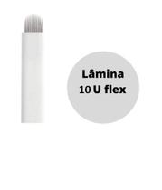 Kit 10 Lâminas 10 u Flex Agulha Micropigmentação