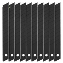 Kit 10 Lâminas de Aço Carbono para Estilete 45 Graus 9mm Insulfilm Vinil Envelopamento Poker Tool Kit 10 Lâminas de Aço Carbono para Estilete 45 Graus 9mm Insulfilm Vinil Envelopamento Poker Tool