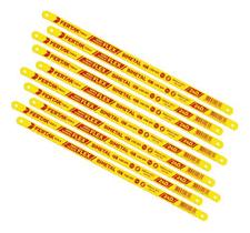 Kit 10 Laminas de Serra Manual Flex em Bimetal 12 com 24 Dentes Fertak