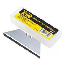 Kit 10 lâminas estilete trapezoidal 18mm refil fertak Kit 10 lâminas estilete trapezoidal 18mm refil fertak
