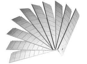 Kit 10 Lâminas Para Estilete 18mm Refil Afiada Precisão