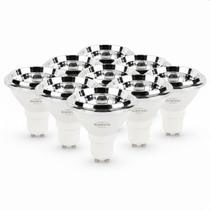 Kit 10 Lâmpada AR70 Led 24 4,8W GZ10/GU10 Blumenau 4000K Neutro Suave Bivolt