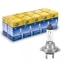 Kit 10 Lâmpada Automotiva Farol H7 12V 55W Halógena