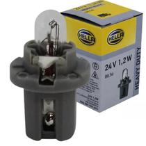 Kit 10 Lâmpada Automotiva para Painel com Soquete 24V 1,2W Caminhão Ônibus