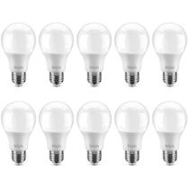 KIT 10 Lâmpada Bulbo A 60 Led 9W Bivolt 6500K E27 ELGIN casa