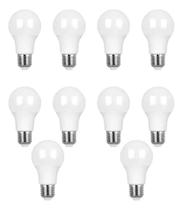 Kit 10 Lâmpada Bulbo Led 12w Branco Frio 6500k