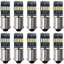 Kit 10 Lampada Canbus Ba9s T4w H6W 69 Iluminação Branca Tipo de Conector:BA9S Kit 10 Lampada Canbus Ba9s T4w H6W 69 Iluminação Branca Tipo de Conector:BA9S