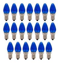 Kit 10 Lâmpada Chupeta Azul 7w E14 - Brasfort 127 Kit 10 Lâmpada Chupeta Azul 7w E14 - Brasfort 127