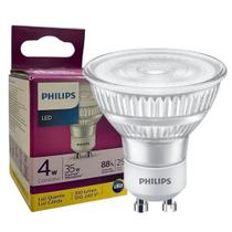 Kit 10 Lampada Dicroica Philips 4W MR16 GU10 Amarela 2700K Kit 10 Lampada Dicroica Philips 4W MR16 GU10 Amarela 2700K