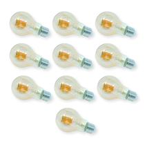 KIT 10 Lâmpada Filamento LED Vintage Redonda A60 4W Gold KIT 10 Lâmpada Filamento LED Vintage Redonda A60 4W Gold