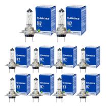 Kit 10 Lampada H7 55W FAROL principal Alto Baixo Carro 12v