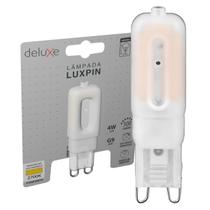 Kit 10 Lampada Halopin Lac G9 4w 220v Branco Quente 2700K Luxpin Kit 10 Lampada Halopin Lac G9 4w 220v Branco Quente 2700K Luxpin