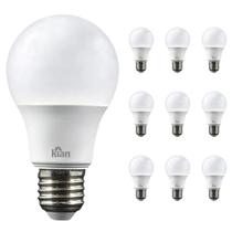 Kit 10 Lâmpada Led 15W Kian E27 Bulbo Branco Frio 6500K