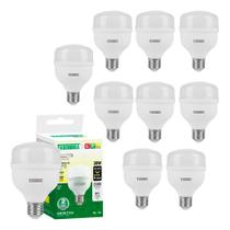 Kit 10 Lâmpada Led 30w Tkl 170 3000k Branco Quente Bulbo E27 Kit 10 Lâmpada Led 30w Tkl 170 3000k Branco Quente Bulbo E27