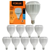 Kit 10 Lâmpada LED Alta Potência Foxlux 150W 6500K Branca Fria 12.000lm E40 Bivolt Residencial Comercial Kit 10 Lâmpada LED Alta Potência Foxlux 150W 6500K Branca Fria 12.000lm E40 Bivolt Residencial Comercial
