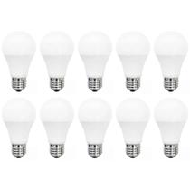 Kit 10 lampada led bulbo 12w branco neutro 4000k biv e27 kian