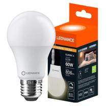 Kit 10 Lampada Led Bulbo 8,5W Dimerizavel Luz Quente 3000K 127V