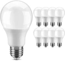 KIT 10 Lâmpada Led Bulbo E27 A60 11w Econômico 6500k - HITEC