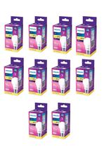 Kit 10 Lampada Led Bulbo Philips 11w(eq.75w) 3000k 1018l