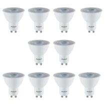 Kit 10 Lâmpada Led Dicróica 4,8w Gu10 2700k 4000k 6500k Avant