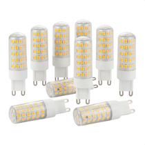 Kit 10 Lâmpada Led Espiga 7W G9 Blumenau 2400K Luz Quente