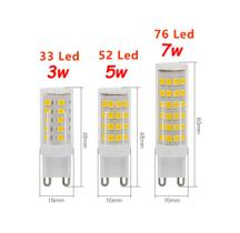 Kit 10 Lâmpada Led Halopim G9 7w Para Lustre Arandela BRANCO FRIO