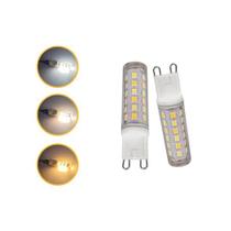 Kit 10 Lâmpada Led Halopin G9 7w 3 Tonalidades Bivolt Branco Frio 220v Kit 10 Lâmpada Led Halopin G9 7w 3 Tonalidades Bivolt Branco Frio 220v