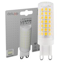 Kit 10 Lampada Led Halopin G9 8w 127v Branco Neutro 4000K Luxpin