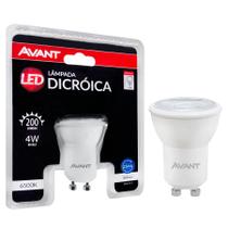 Kit 10 Lâmpada Led Mini Dicróica Mr11 Gu10 Bivolt 4w 6500k