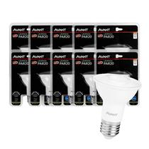 KIT 10 Lâmpada LED PAR20 7W 4000K Bivolt Luz Neutra 40º Econômica para Casa e Comércio - Avant