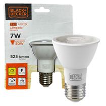 Kit 10 Lampada Led Par20 7w Dimerizavel Branco Quente 2700K