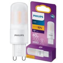 Kit 10 Lampada Led Philips Halopin G9 3w Quente 2700K Amarela Bivolt