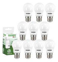 Kit 10 Lâmpada Led Tkl 30 4,9w E27 4000k Taschibra Abajur Kit 10 Lâmpada Led Tkl 30 4,9w E27 4000k Taschibra Abajur