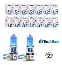 Kit 10 Lampada Super Branca H3 Tech One