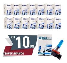 kit 10 Lampada Super Branca HB3 9005 Tech One