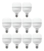 Kit 10 Lâmpada Super Bulbo Alta Potência Led 50w 6500k Elgin
