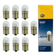 Kit 10 Lâmpadas 67 12v 1 Polo 5w Base Ba15s Standard 5007