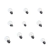 Kit 10 lâmpadas bolinha 110v 5w aljatec