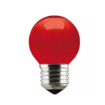 Kit 10 Lampadas bolinha LED 1,5w Vermelha Biv - Apollo