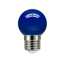 KIT 10 Lampadas Bolinha LED 2,5W Azul Biv - Philbra KIT 10 Lampadas Bolinha LED 2,5W Azul Biv - Philbra